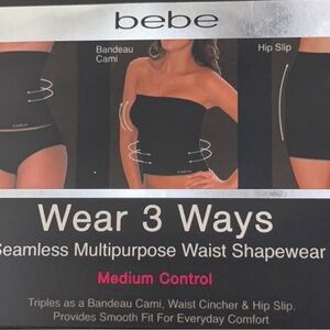 NWOT Bebe Shapewear Sz:L